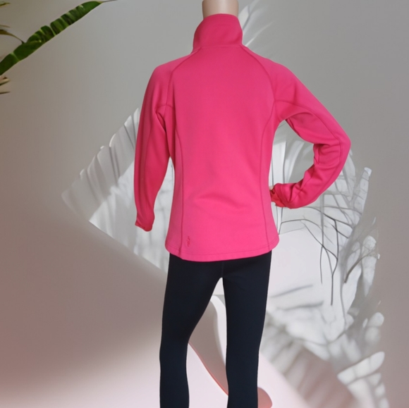 The North Face Women's Pink Full Zip Activewear Sport Jacket - Picture 6 of 16